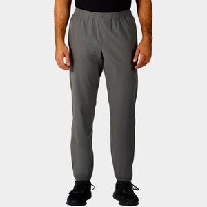 Soybu Men's Woven Joggers/Pants, Zippered Pockets, Gray, XL NWT